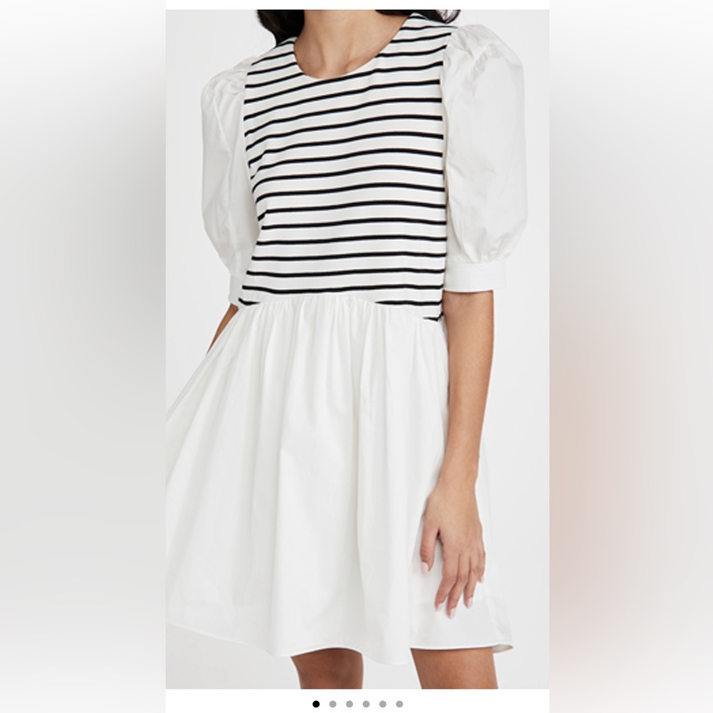 English Factory puff sleeve dress Shea McGee